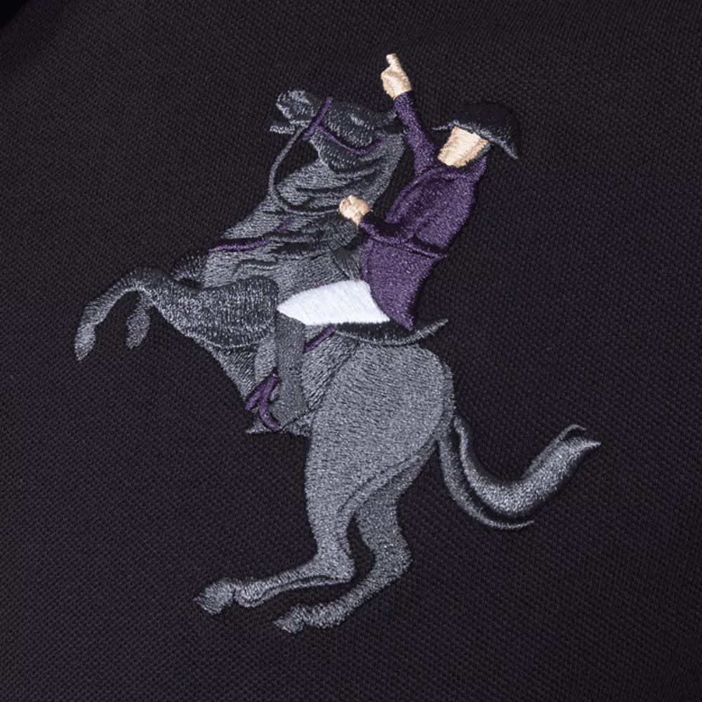 Giordano 3D Napoleon Polo Shirt (Black) - DIVA ONLINE STORE