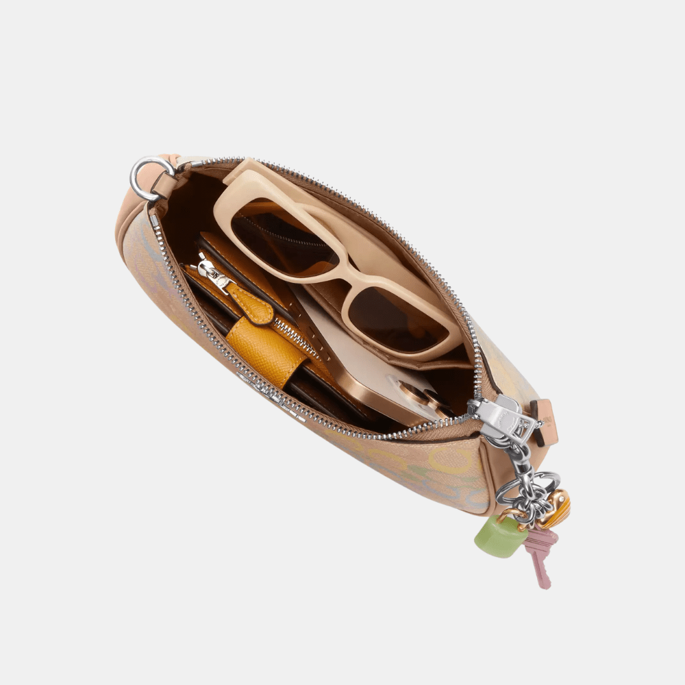 Coach Teri Shoulder Bag In Rainbow Signature Canvas - DIVA ONLINE STORE