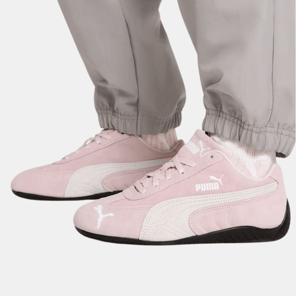 Puma Speedcat OG Sneakers (Pink/White) - DIVA ONLINE STORE