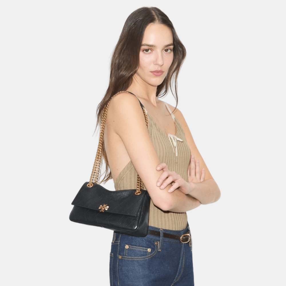 Tory Burch Small Charlie Quilted Shoulder Bag - DIVA ONLINE STORE