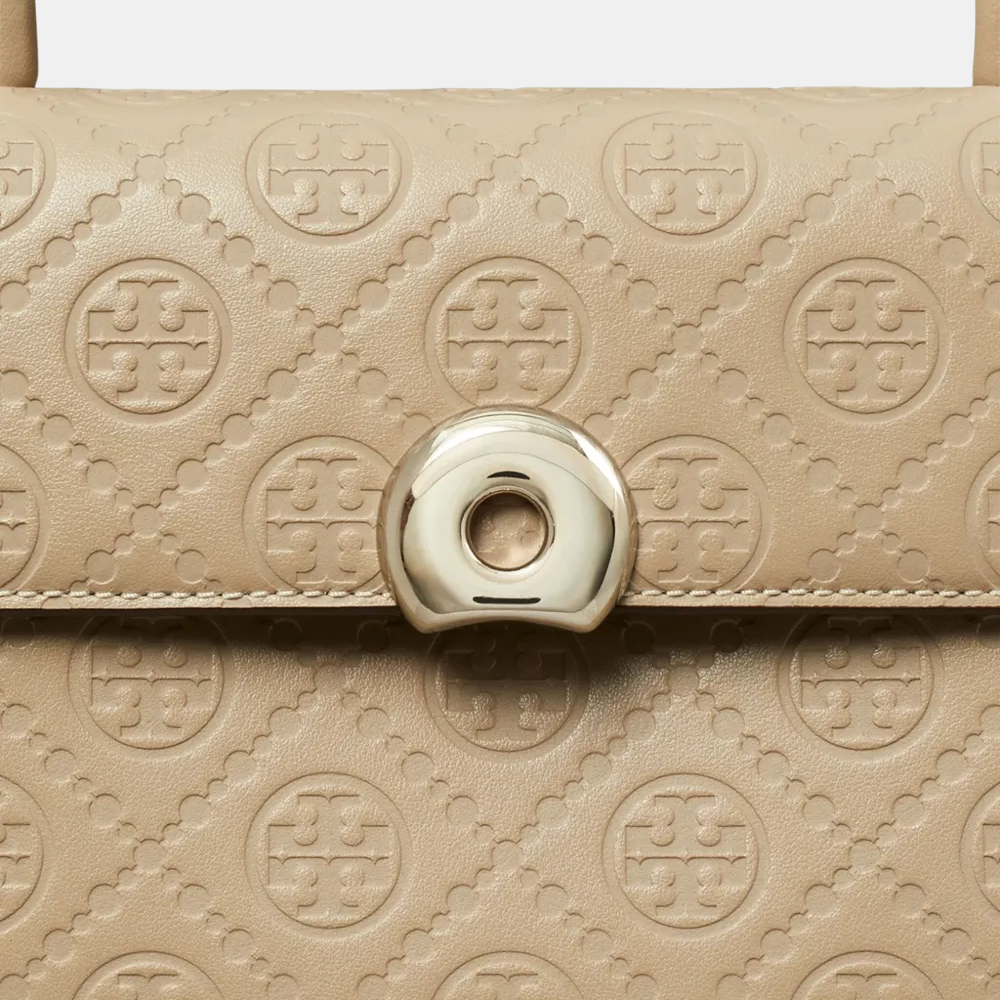 Tory Burch Small Deville T Monogram Tote Bag
