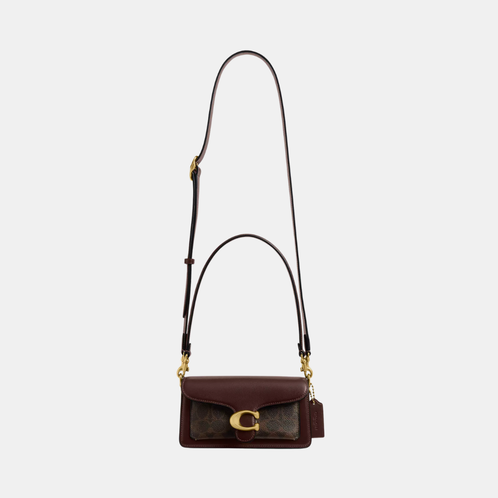 Coach Tabby 20 Shoulder Bag In Signature Canvas (Maple)