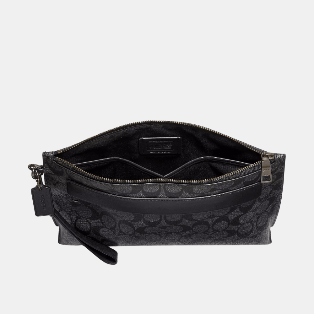 Coach Carryall Pouch In Signature Canvas - DIVA ONLINE STORE