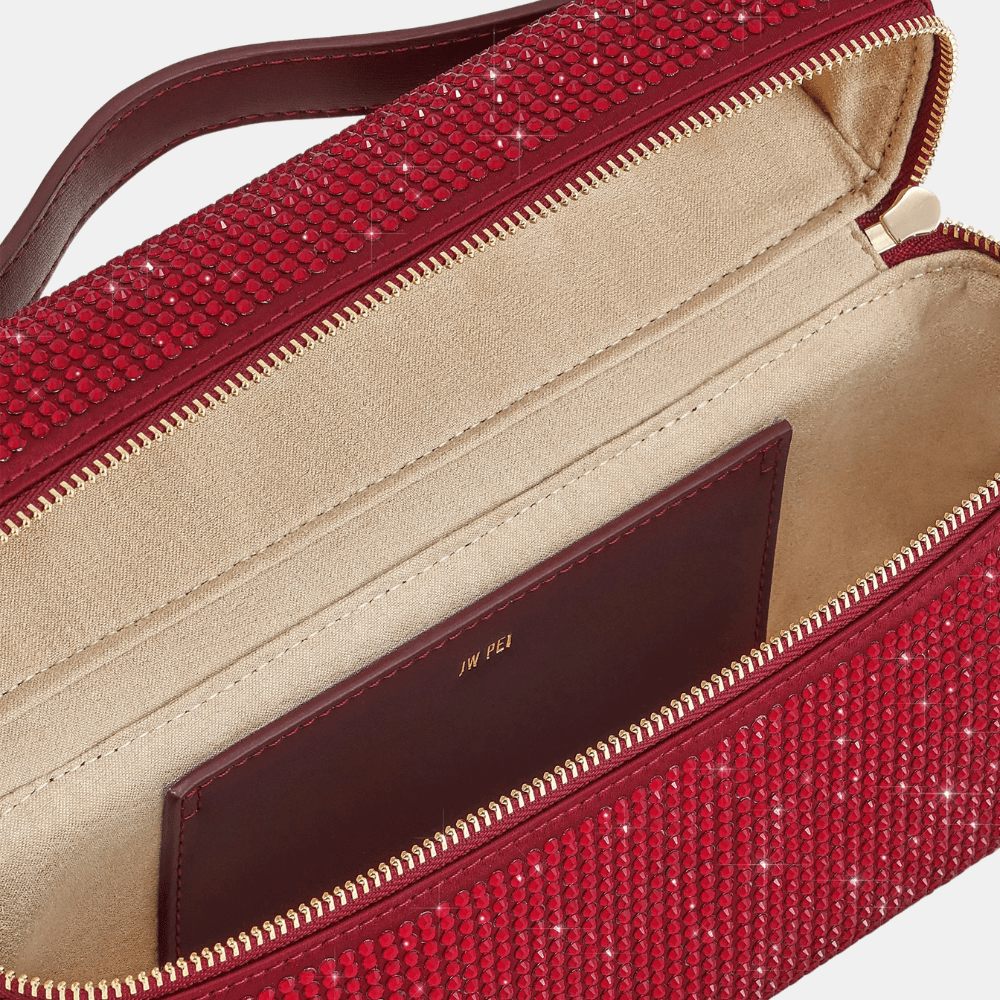 JW Pei Thea Artificial Crystal Top Handle Bag - DIVA ONLINE STORE
