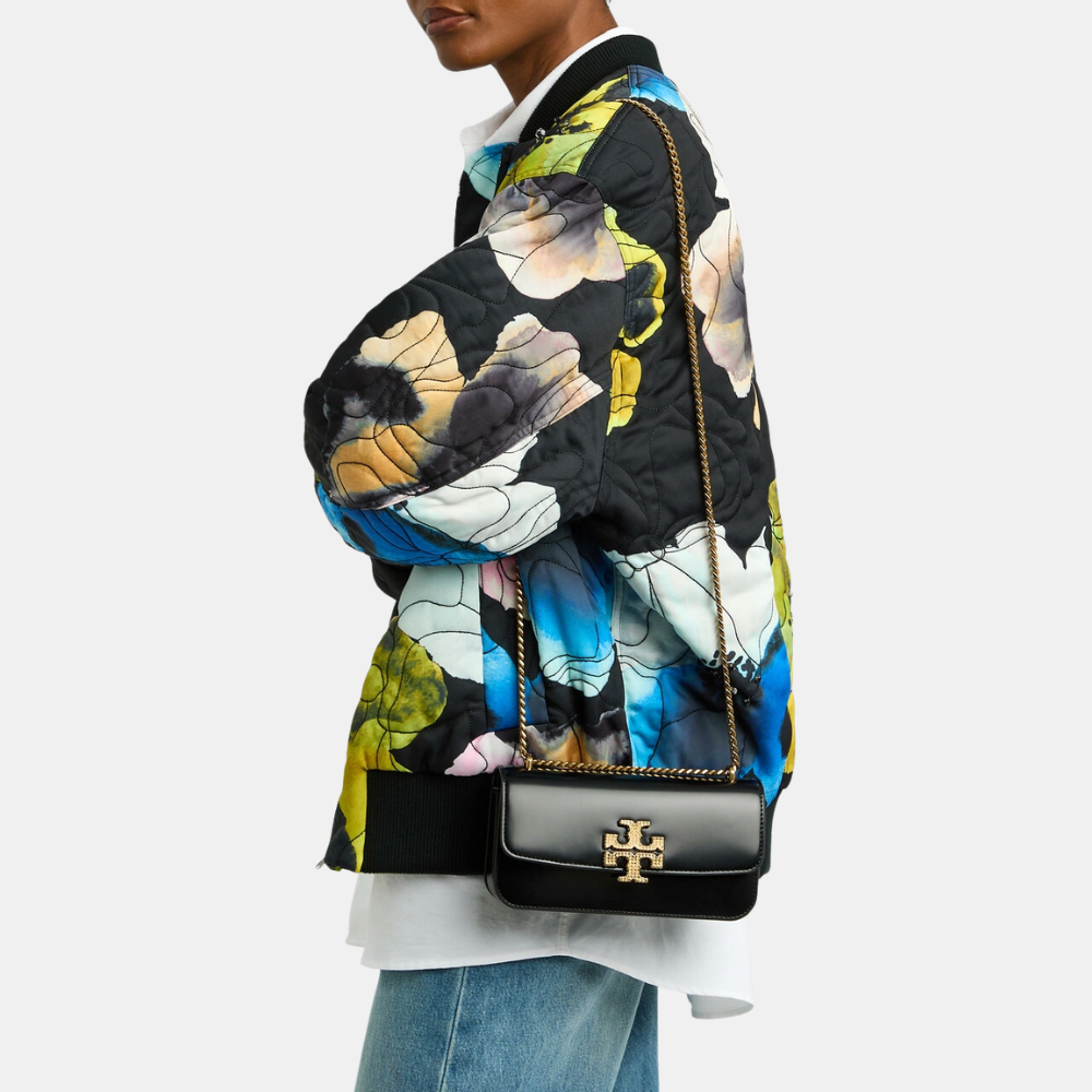 Tory Burch Small Rectangular Eleanor Embellishment Shoulder Bag