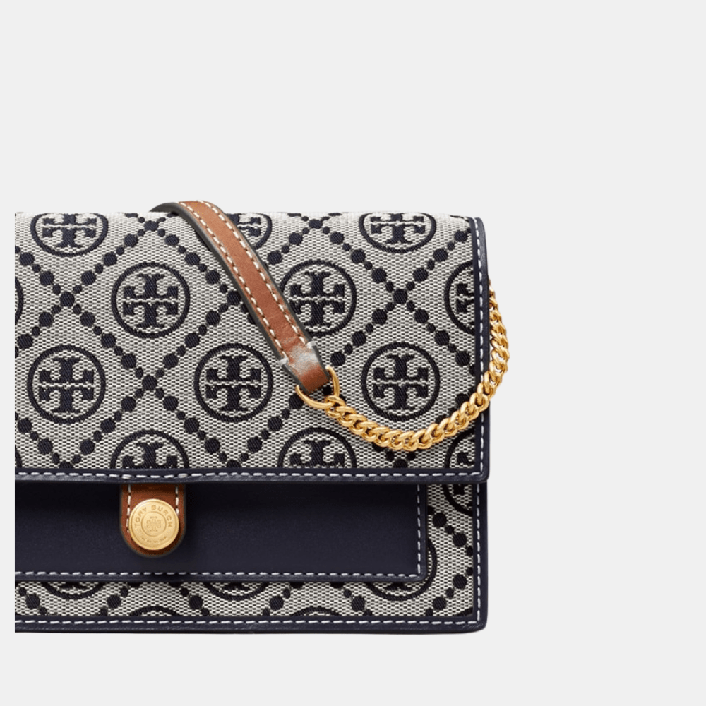 Tory Burch T Monogram Chain Wallet - DIVA ONLINE STORE