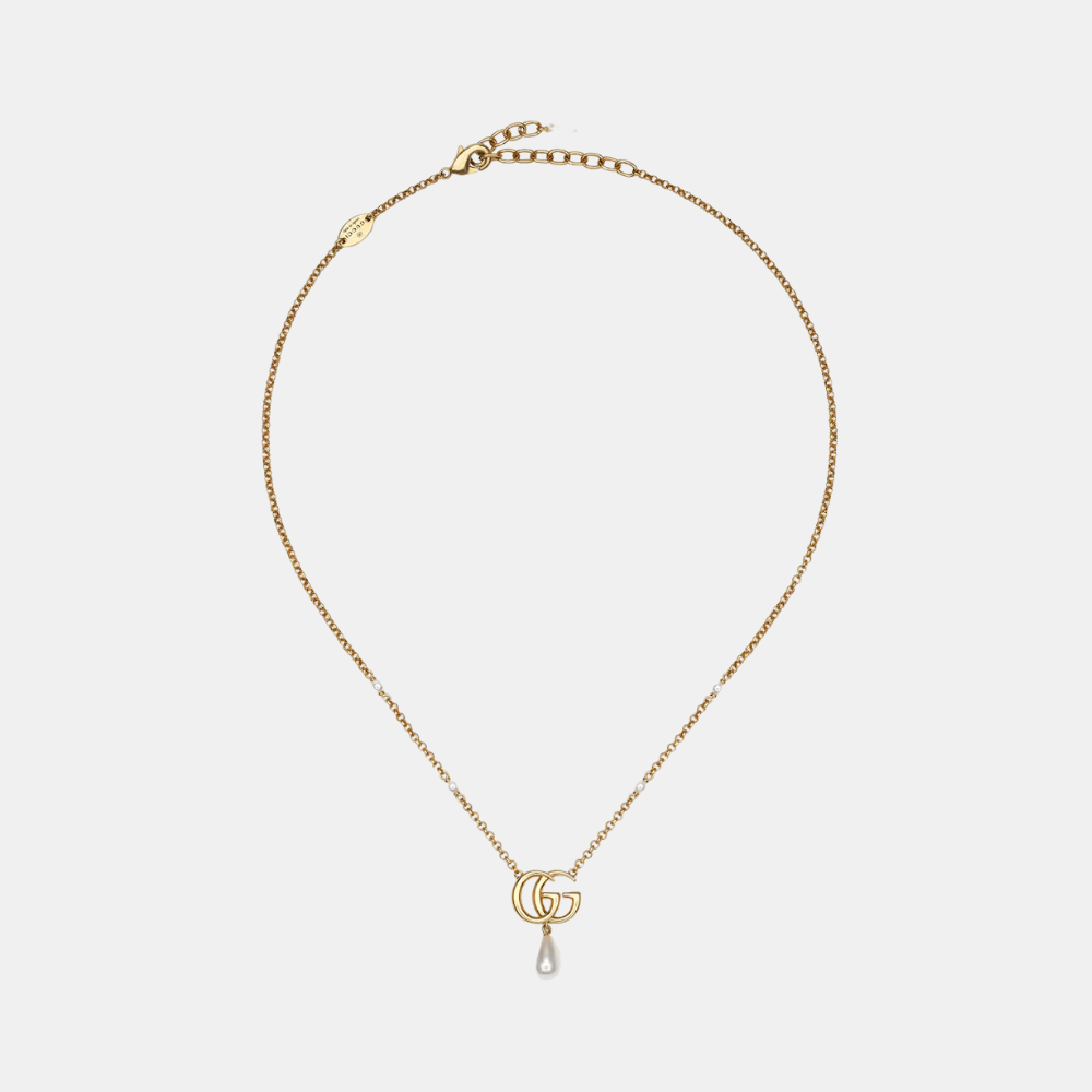 Gucci GG Marmont Pendant Necklace - DIVA ONLINE STORE