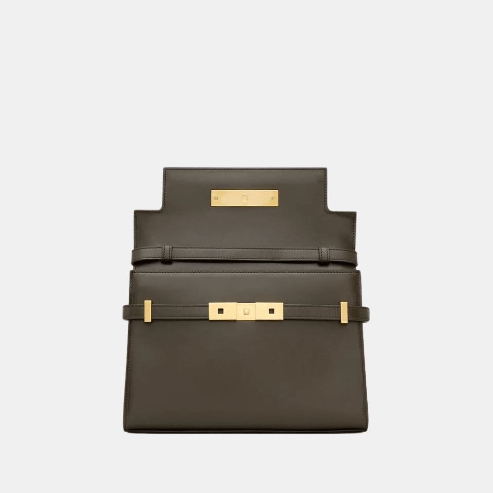 Saint Laurent Small Manhattan In Box Shoulder Bag (Emy Green) - DIVA ONLINE STORE