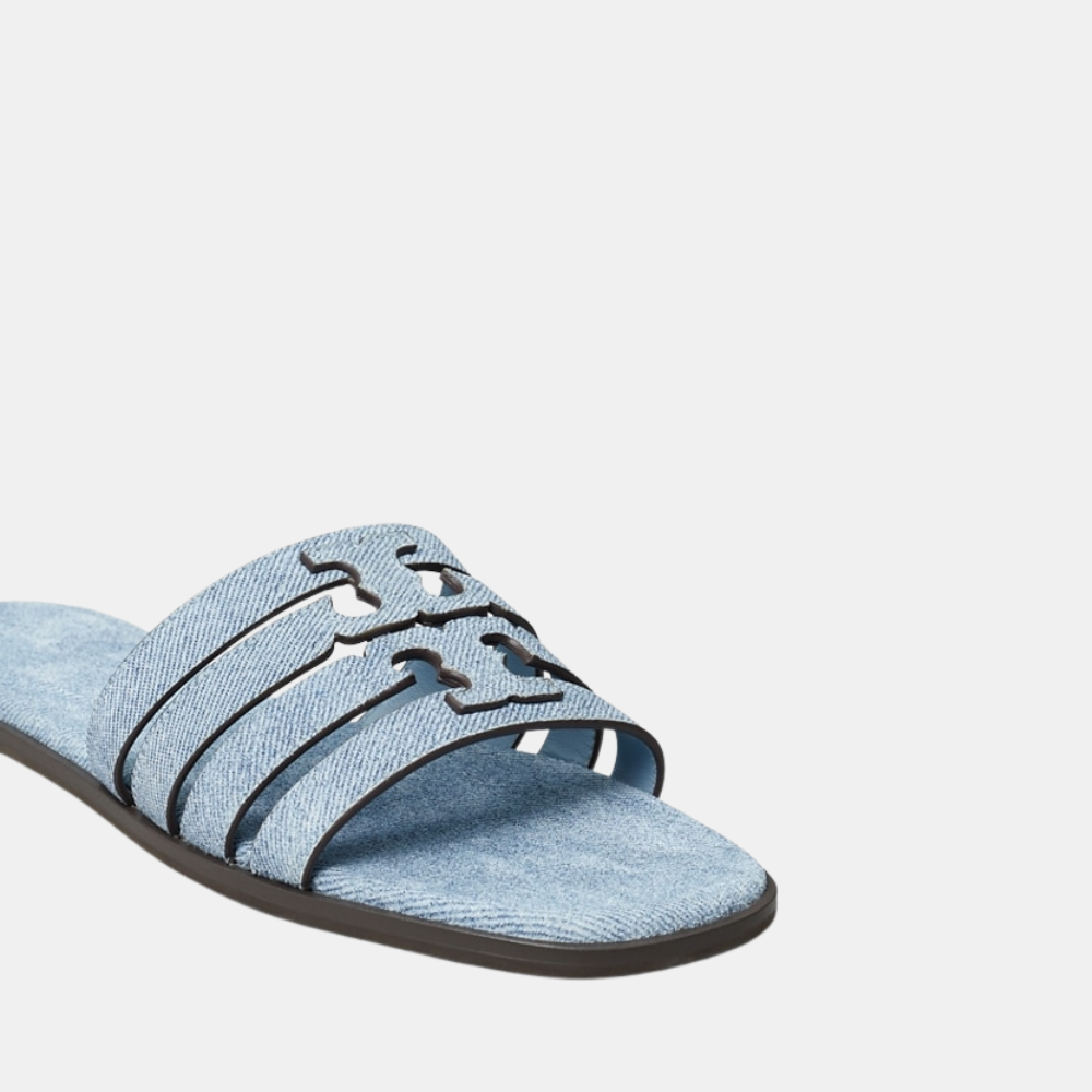 Tory Burch Ines Slide (Blue Cloud)
