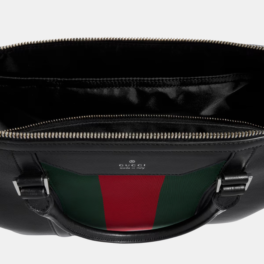Gucci Mega Web Trademark Medium Briefcase