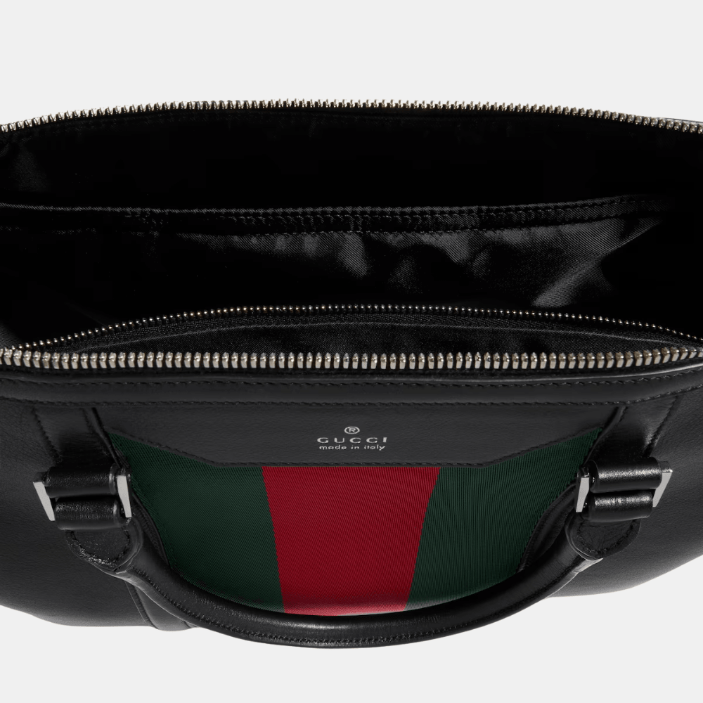 Gucci Mega Web Trademark Medium Briefcase - DIVA ONLINE STORE