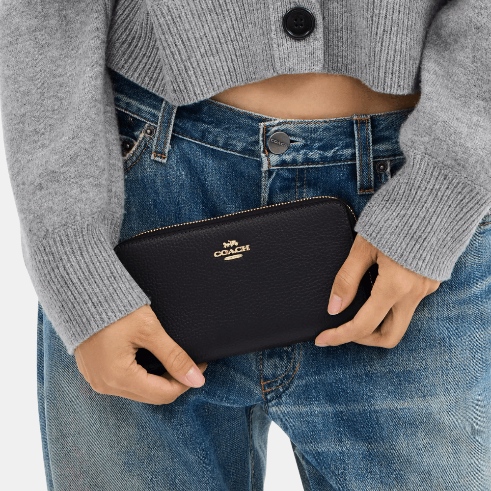 Coach Long Zip Around Wallet With Detachable Card Case - DIVA ONLINE STORE