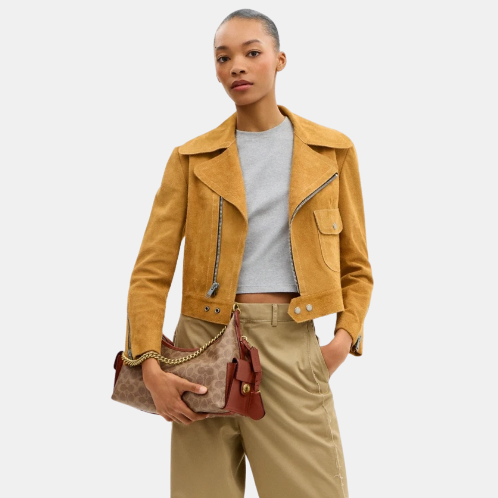 Coach Pocket Juliet 30 Bag In Signature Canvas