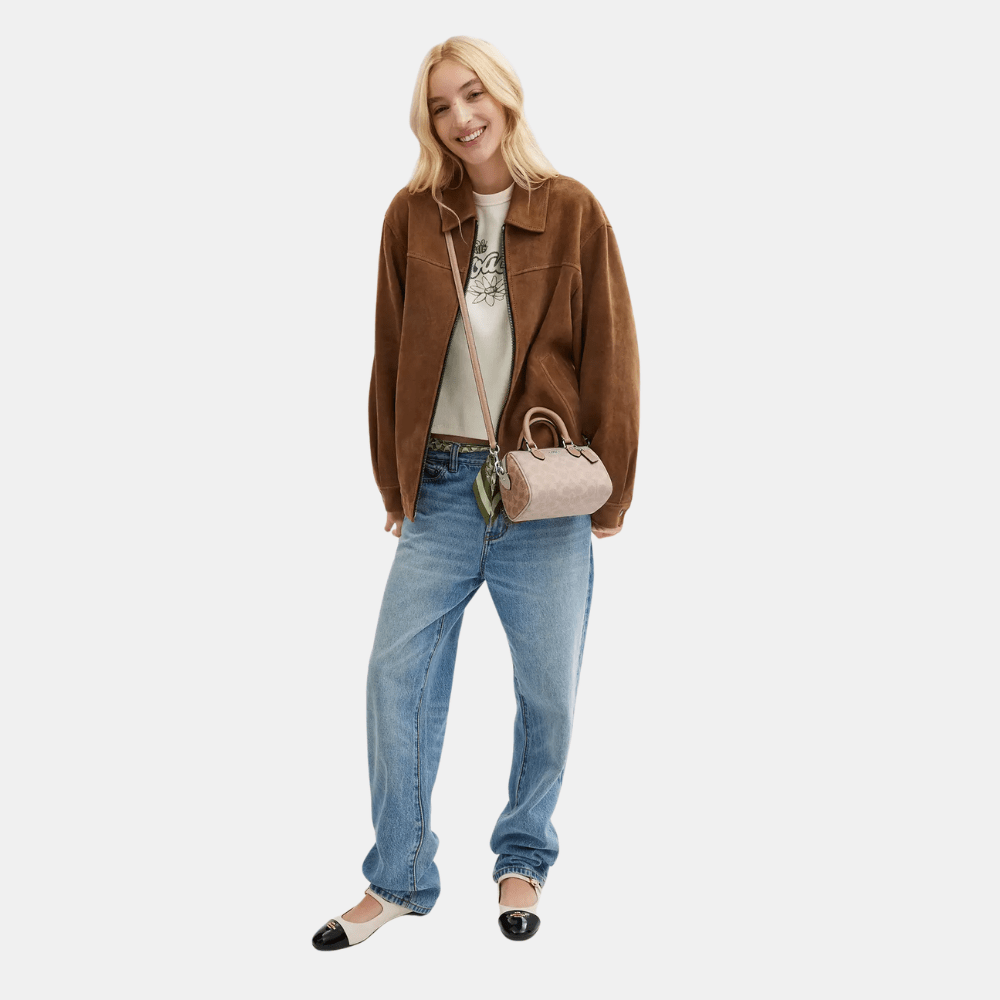 Coach Mini Rowan Crossbody Bag In Blocked Signature Canvas - DIVA ONLINE STORE