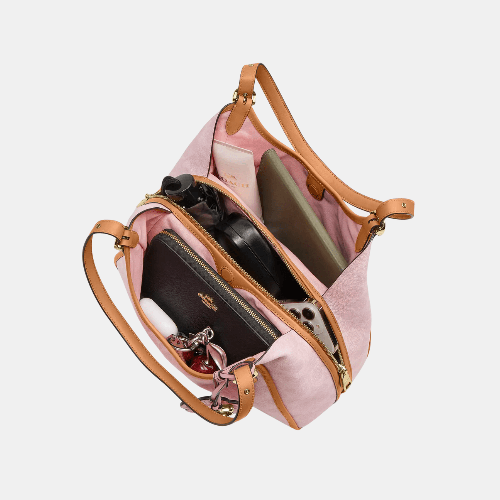 Coach Erin Shoulder Bag In Signature Canvas With Charms - DIVA ONLINE STORE