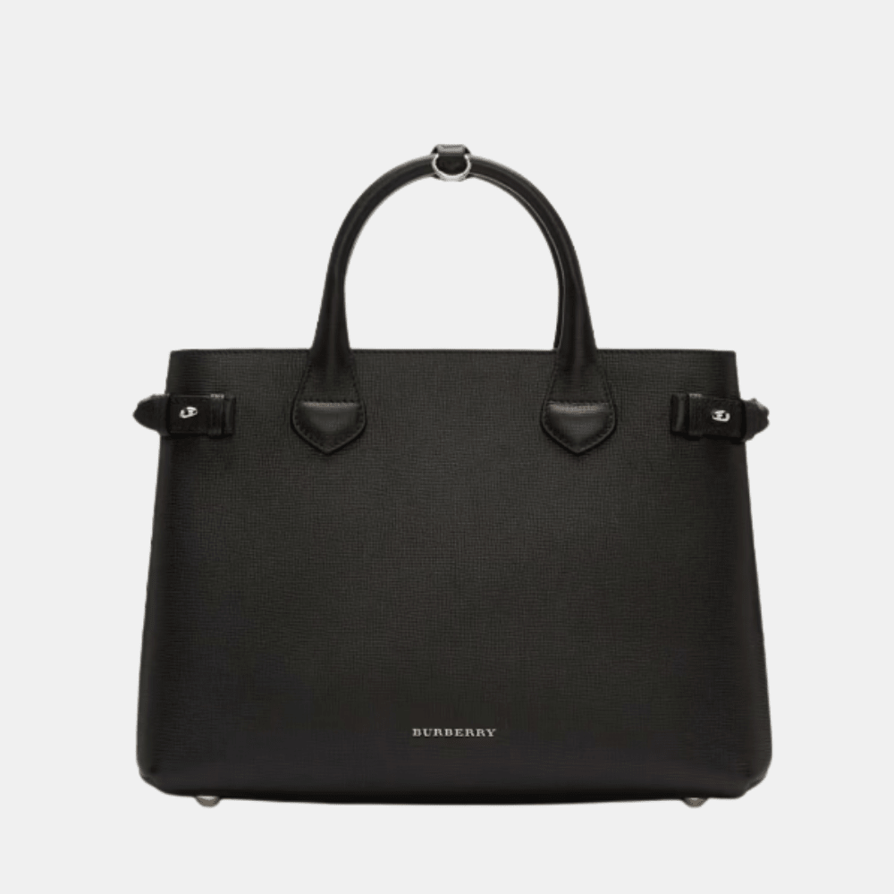 Burberry Banner Tote Bag (Black) - DIVA ONLINE STORE