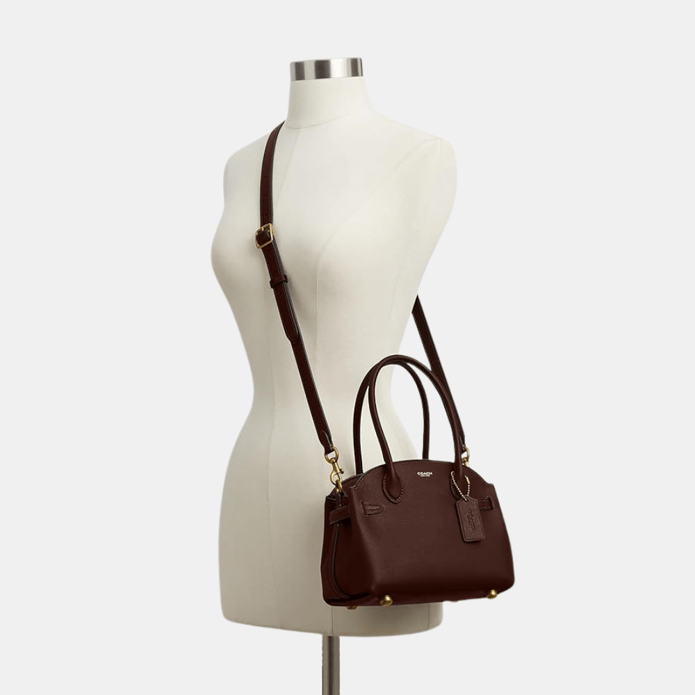 Coach Soft Empire Carryall Bag 21 (Dark Brown) - DIVA ONLINE STORE