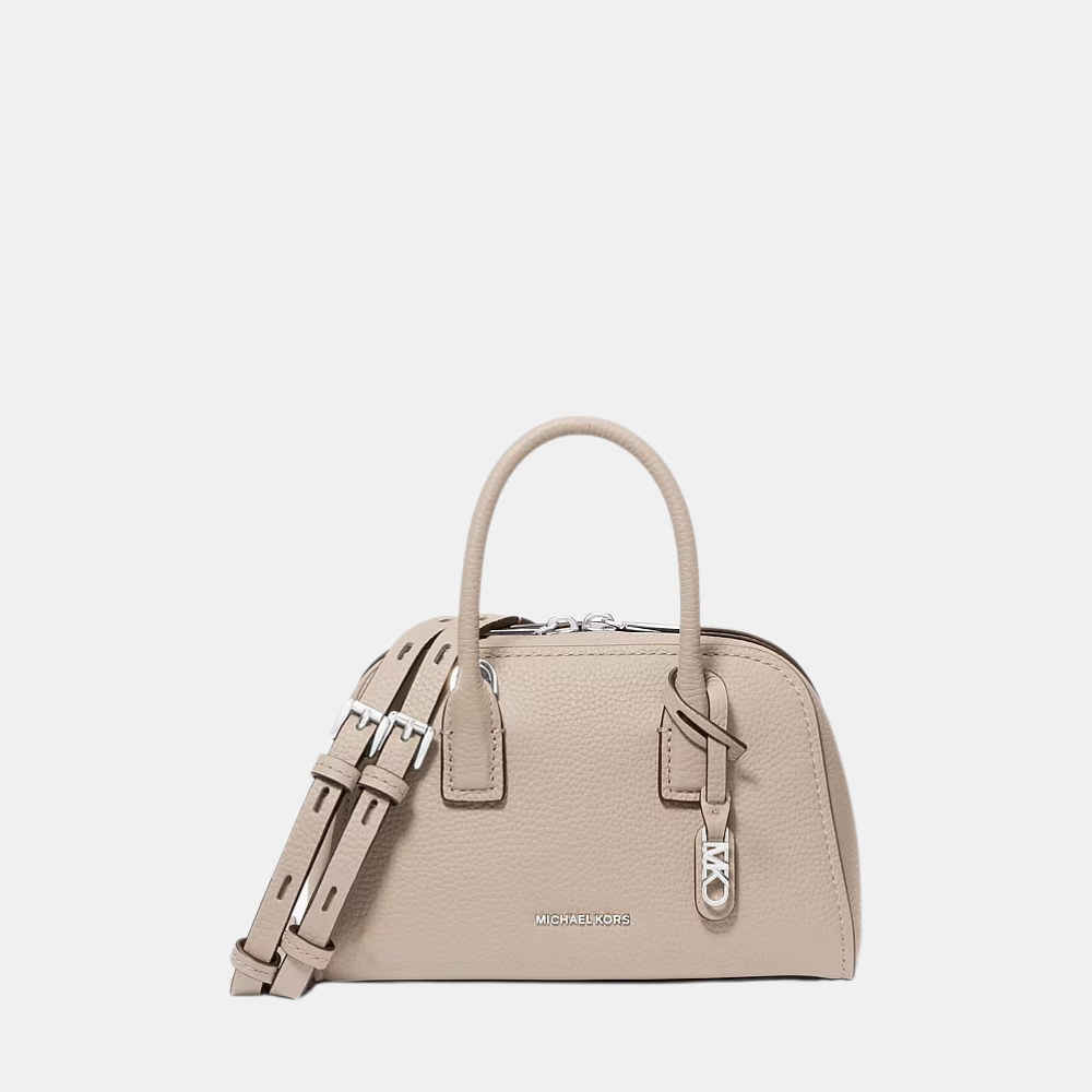 Michael Kors Ashton Extra-Small Pebbled Leather Convertible Crossbody Bag (Light Sand) - DIVA ONLINE STORE