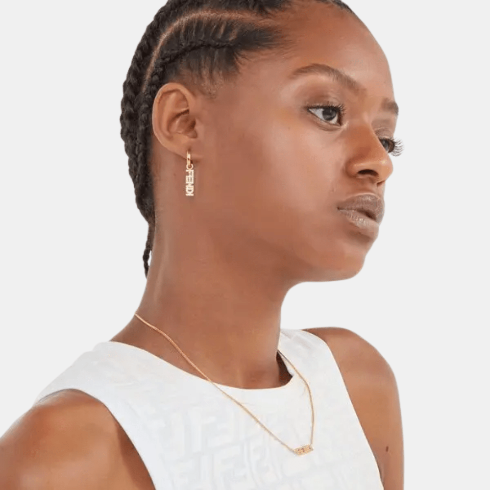 Fendigraphy Earrings - DIVA ONLINE STORE