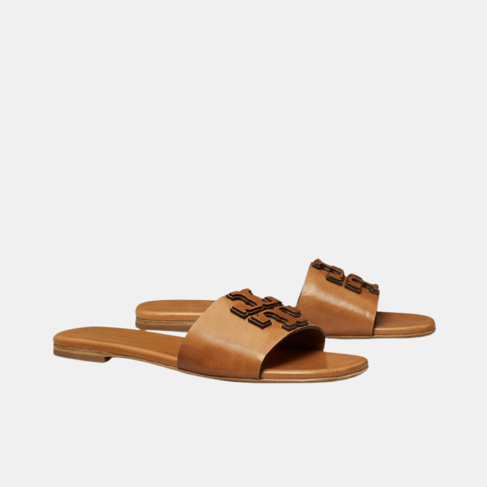 Tory Burch Ines Single - Band Slide (Tan) - DIVA ONLINE STORE