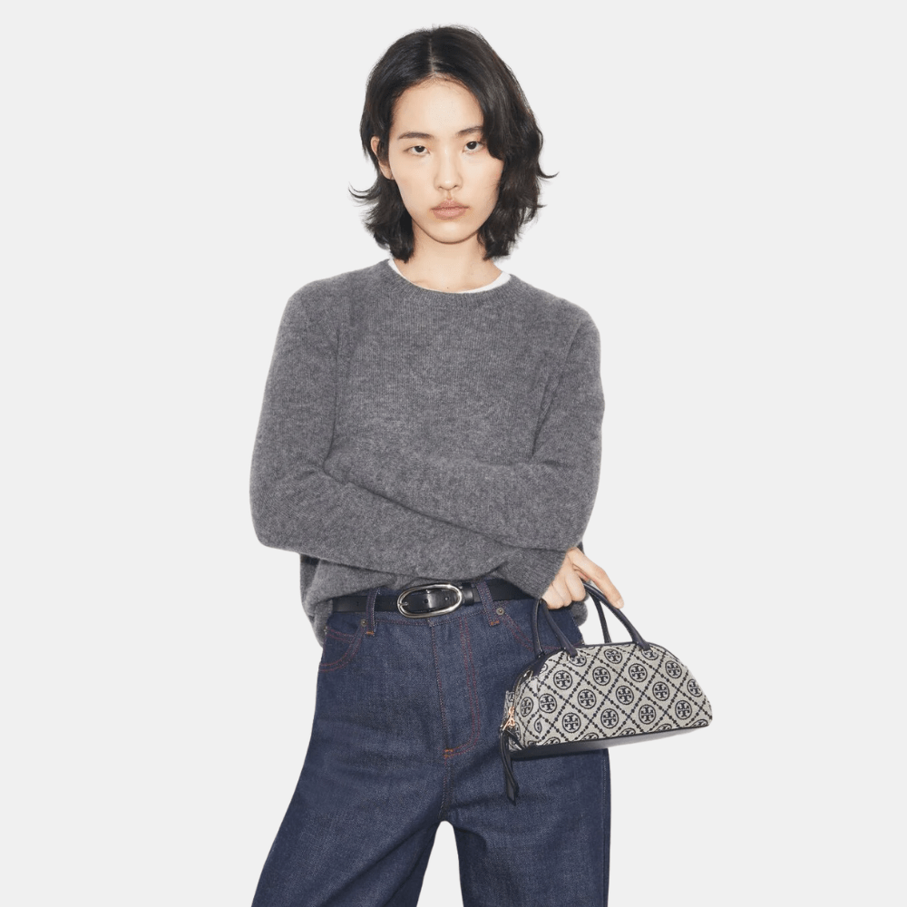 Tory Burch T Monogram Small Bowler - DIVA ONLINE STORE