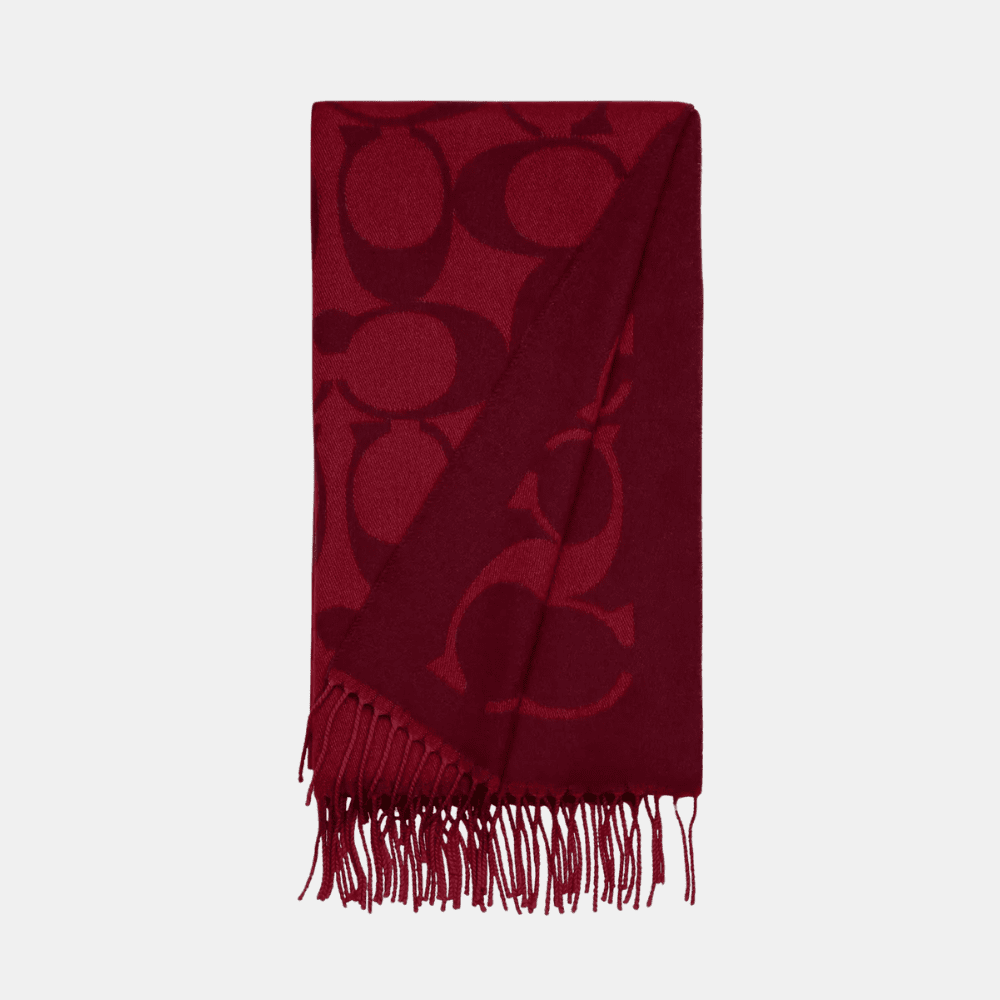 Coach Signature Oversized Muffler - DIVA ONLINE STORE