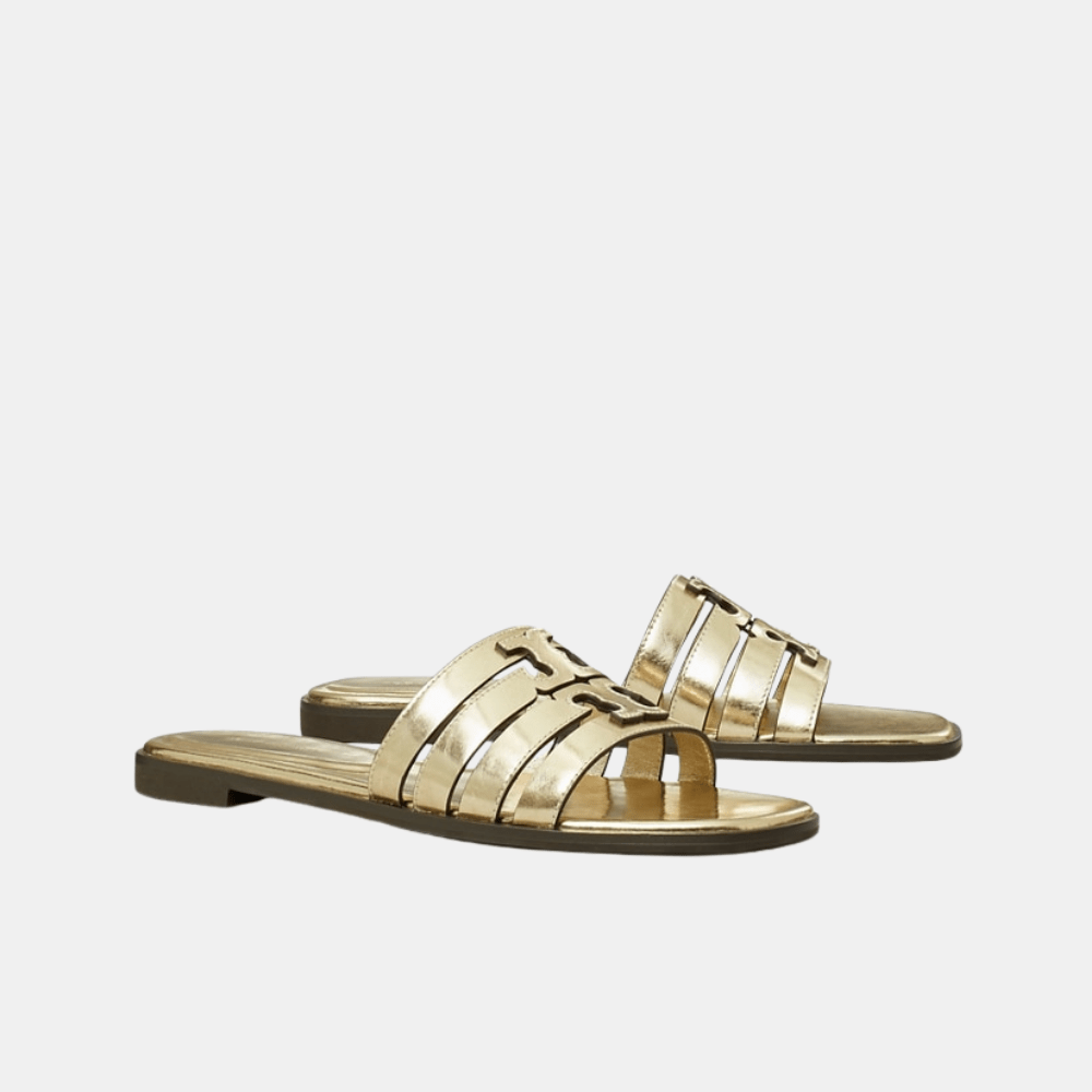 Tory Burch Ines Slide (Spark Gold) - DIVA ONLINE STORE