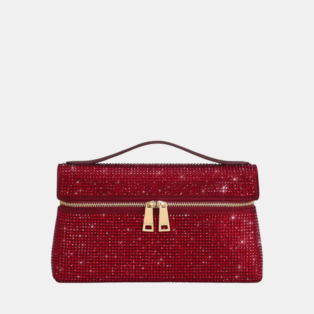 JW Pei Thea Artificial Crystal Top Handle Bag