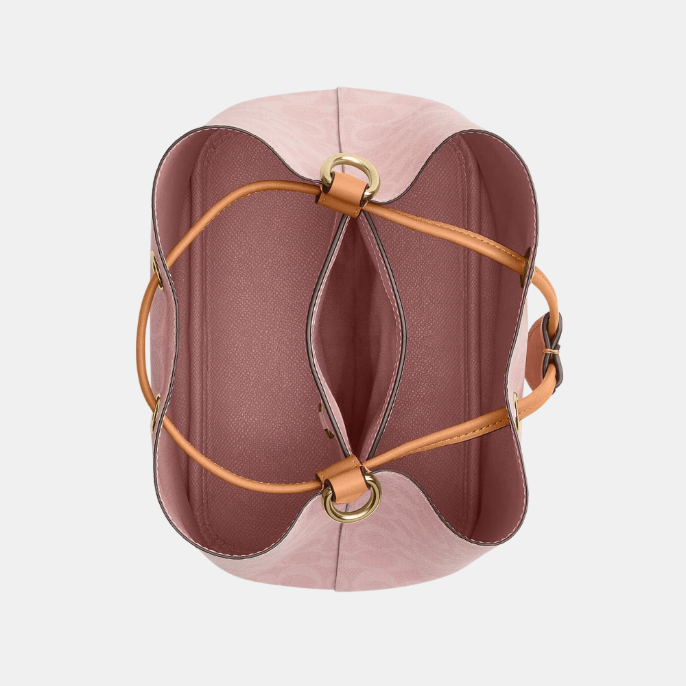Coach Rowan Bucket Bag In Signature Canvas With Charms - DIVA ONLINE STORE