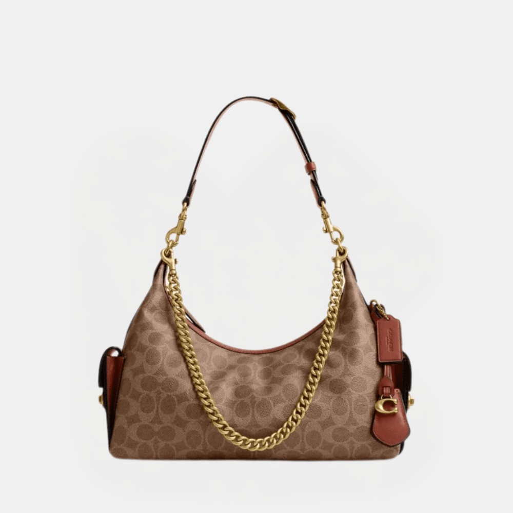 Coach Pocket Juliet 30 Bag In Signature Canvas - DIVA ONLINE STORE