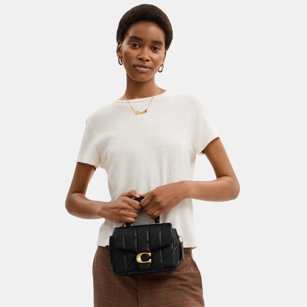 Coach Tabby Top Handle Bag With Quilting - DIVA ONLINE STORE