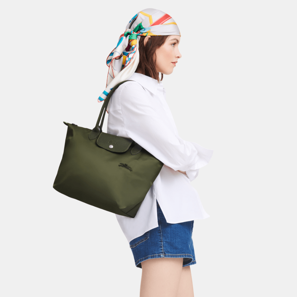 Longchamp Le Pliage Green Tote Bag (Forest) - DIVA ONLINE STORE