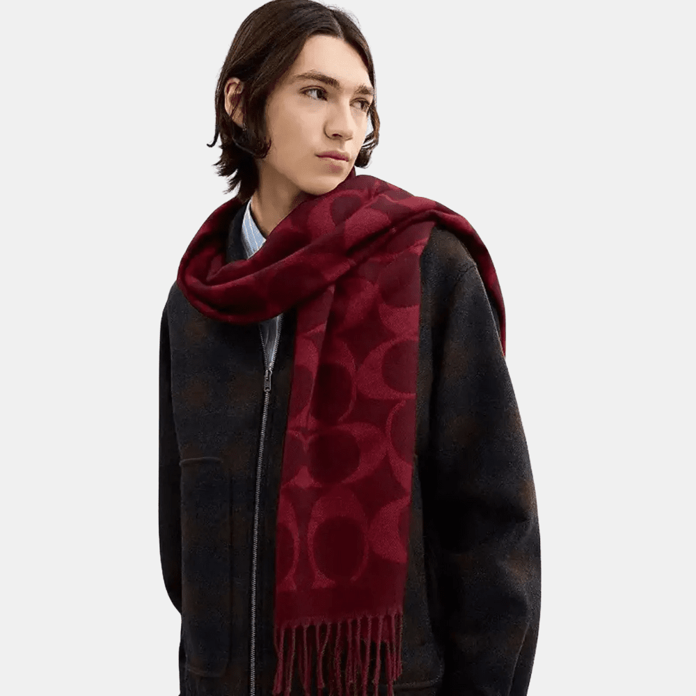 Coach Signature Oversized Muffler - DIVA ONLINE STORE