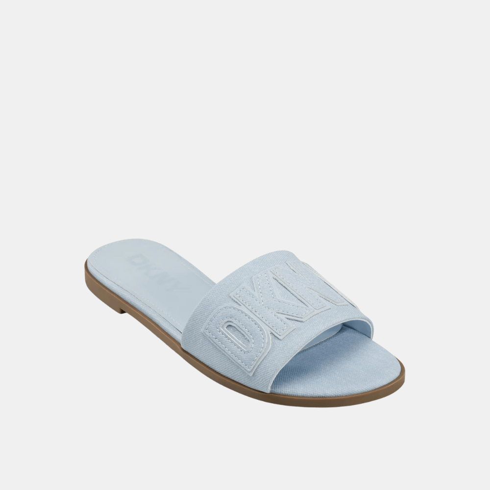 DKNY Willow Slide Sandal (Celeste Blue) - DIVA ONLINE STORE