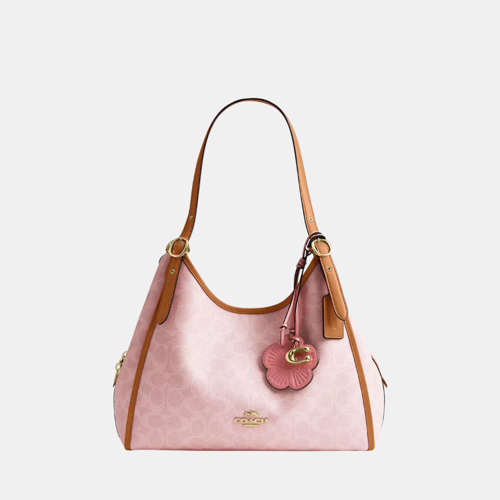 Coach Erin Shoulder Bag In Signature Canvas With Charms - DIVA ONLINE STORE