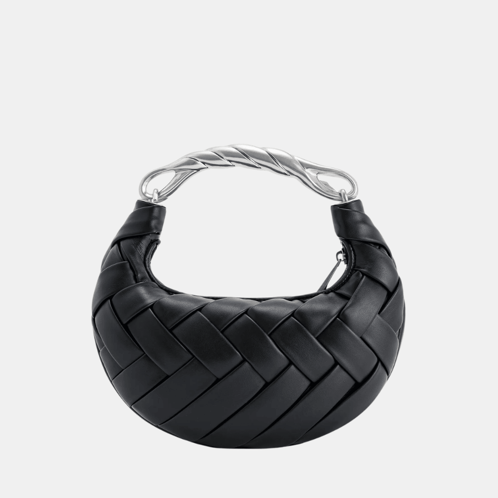 JW Pei Orla Weave Handbag (Black) - DIVA ONLINE STORE