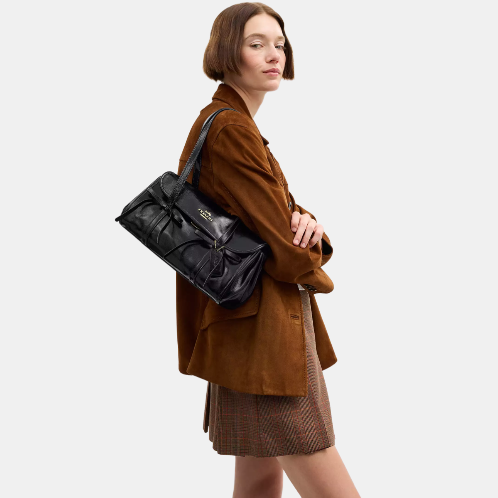 Coach Bridget Flap Shoulder Bag With Bows