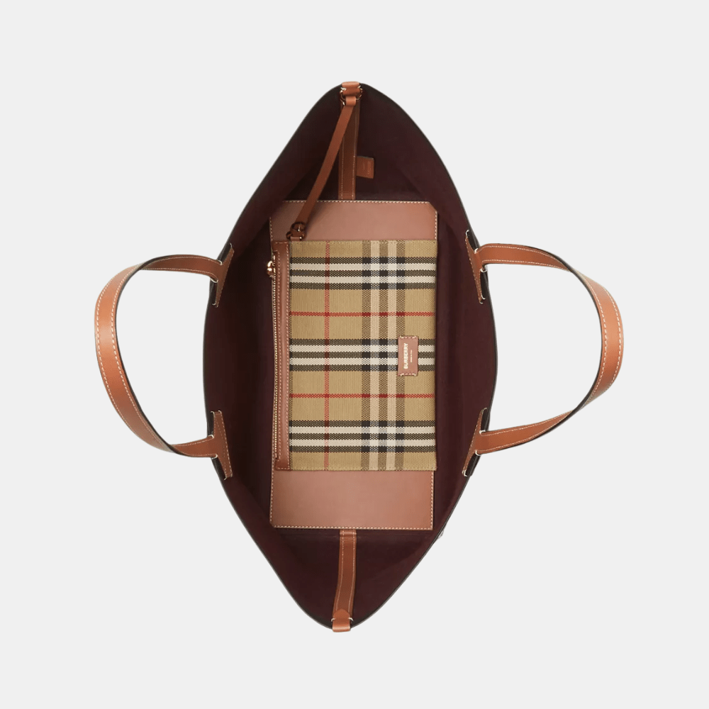 Burberry Medium Check Tote Bag - DIVA ONLINE STORE
