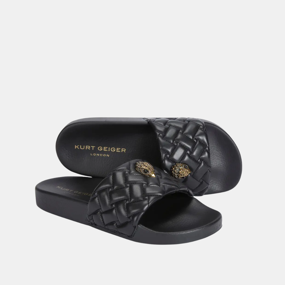 Kurt Geiger Meena Eagle Slide (Black)