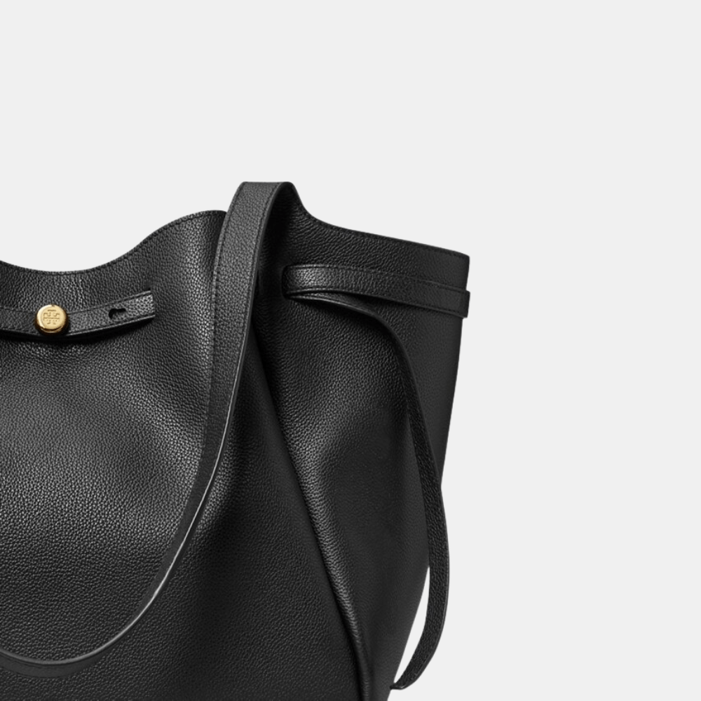 Tory Burch Romy Tote Bag (Black) - DIVA ONLINE STORE