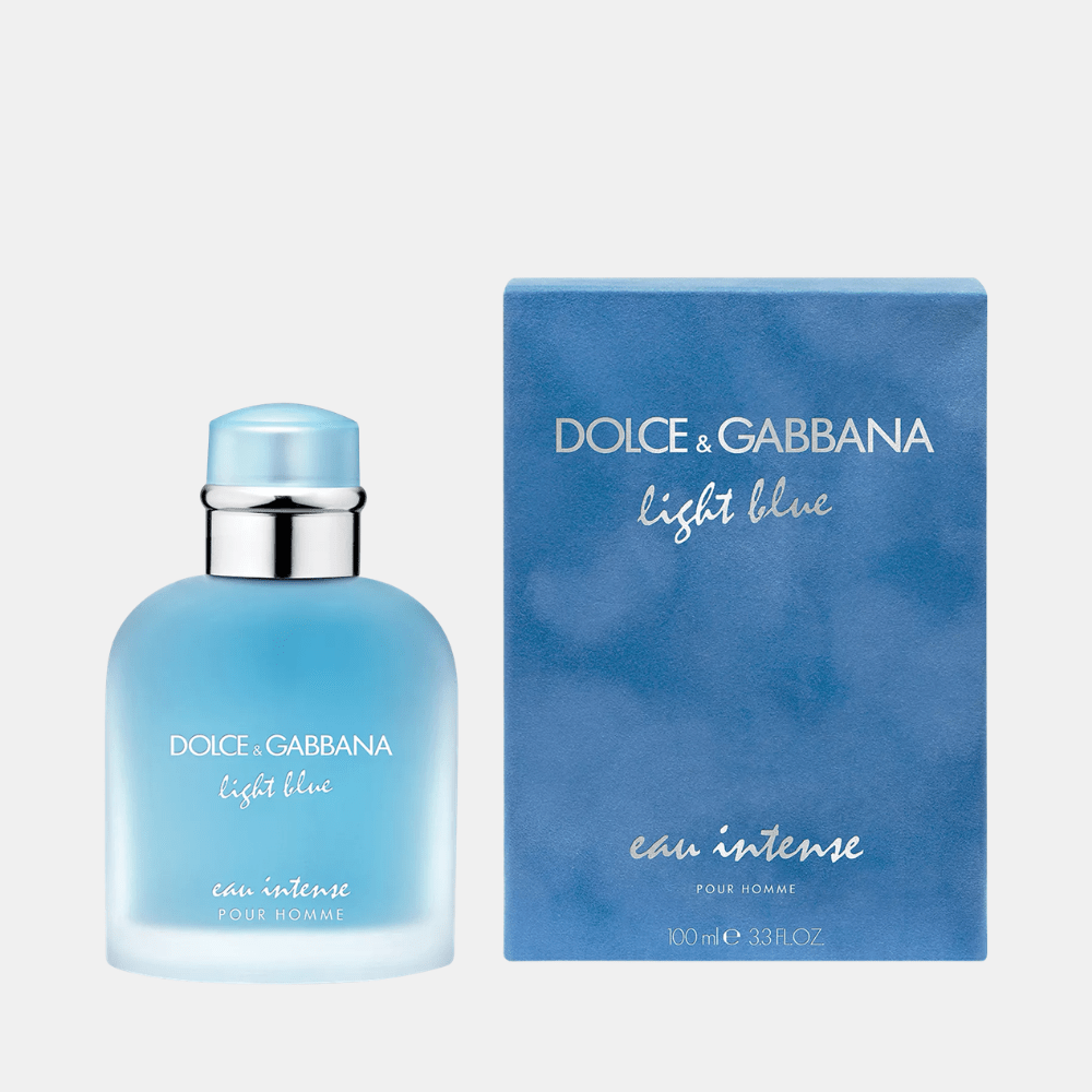 Dolce & Gabbana Light Blue Eau Intense For Men EDP 100ML - DIVA ONLINE STORE