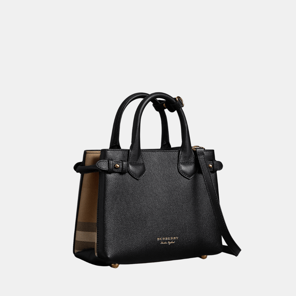 Burberry Banner Tote Bag (Black) - DIVA ONLINE STORE
