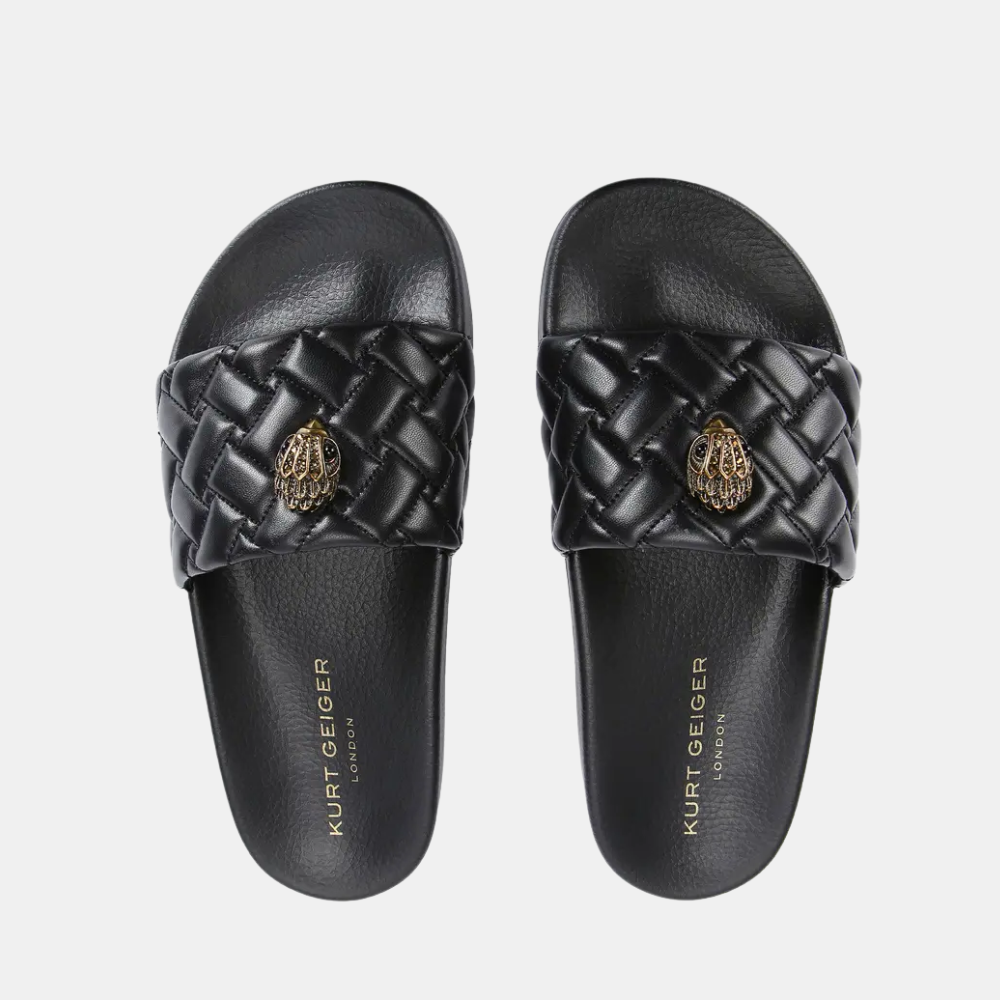 Kurt Geiger Meena Eagle Slide (Black)
