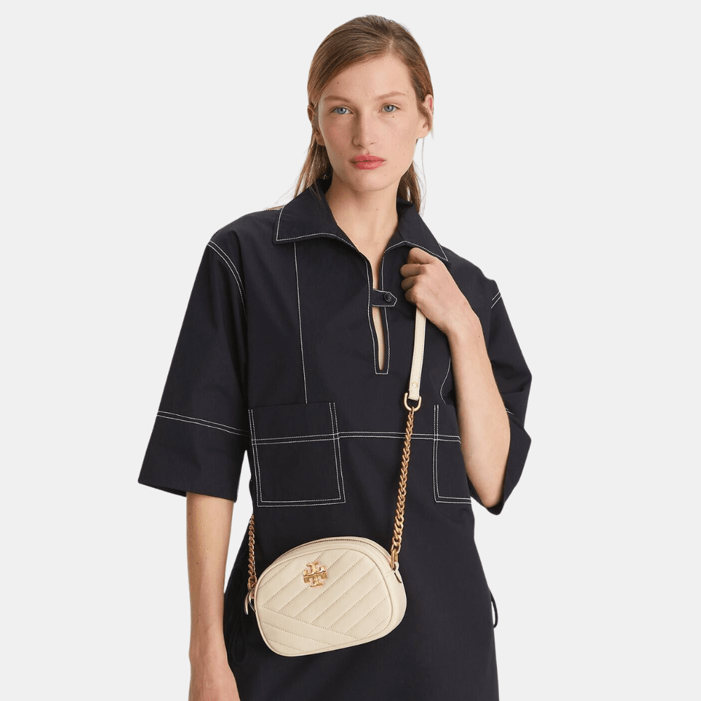 Tory Burch Kira Chevron Small Camera Bag