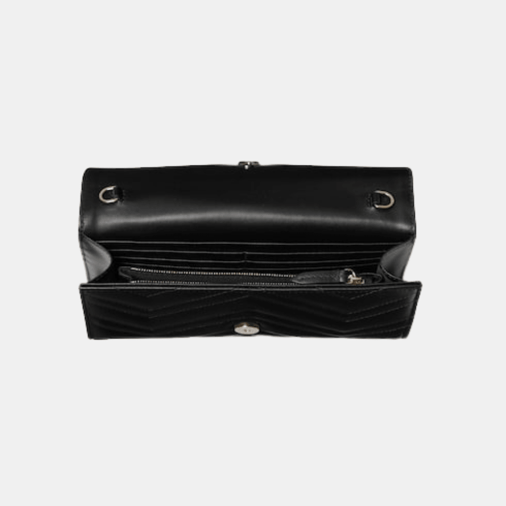 Gucci GG Marmont Wallet On Chain In Black Leather - DIVA ONLINE STORE
