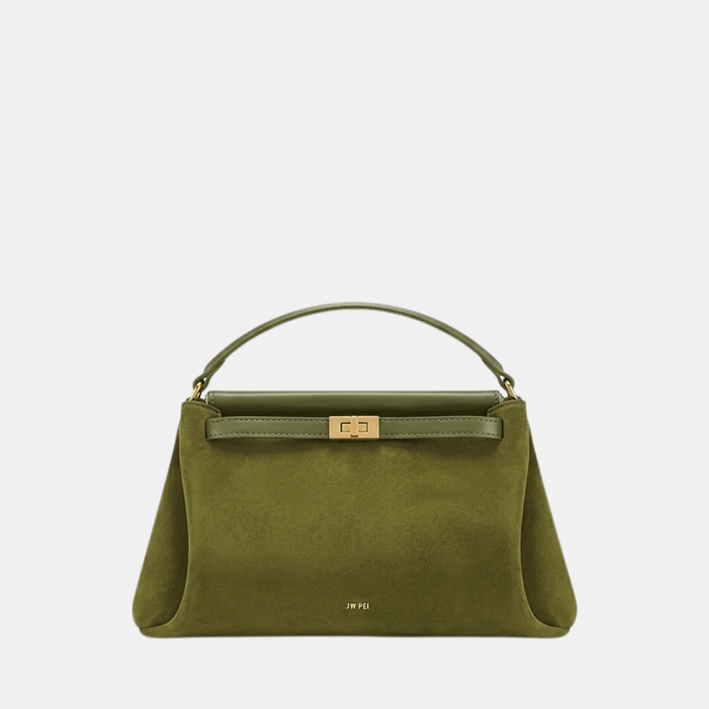 JW Pei Carmen Faux Suede Top Handle Bag - DIVA ONLINE STORE