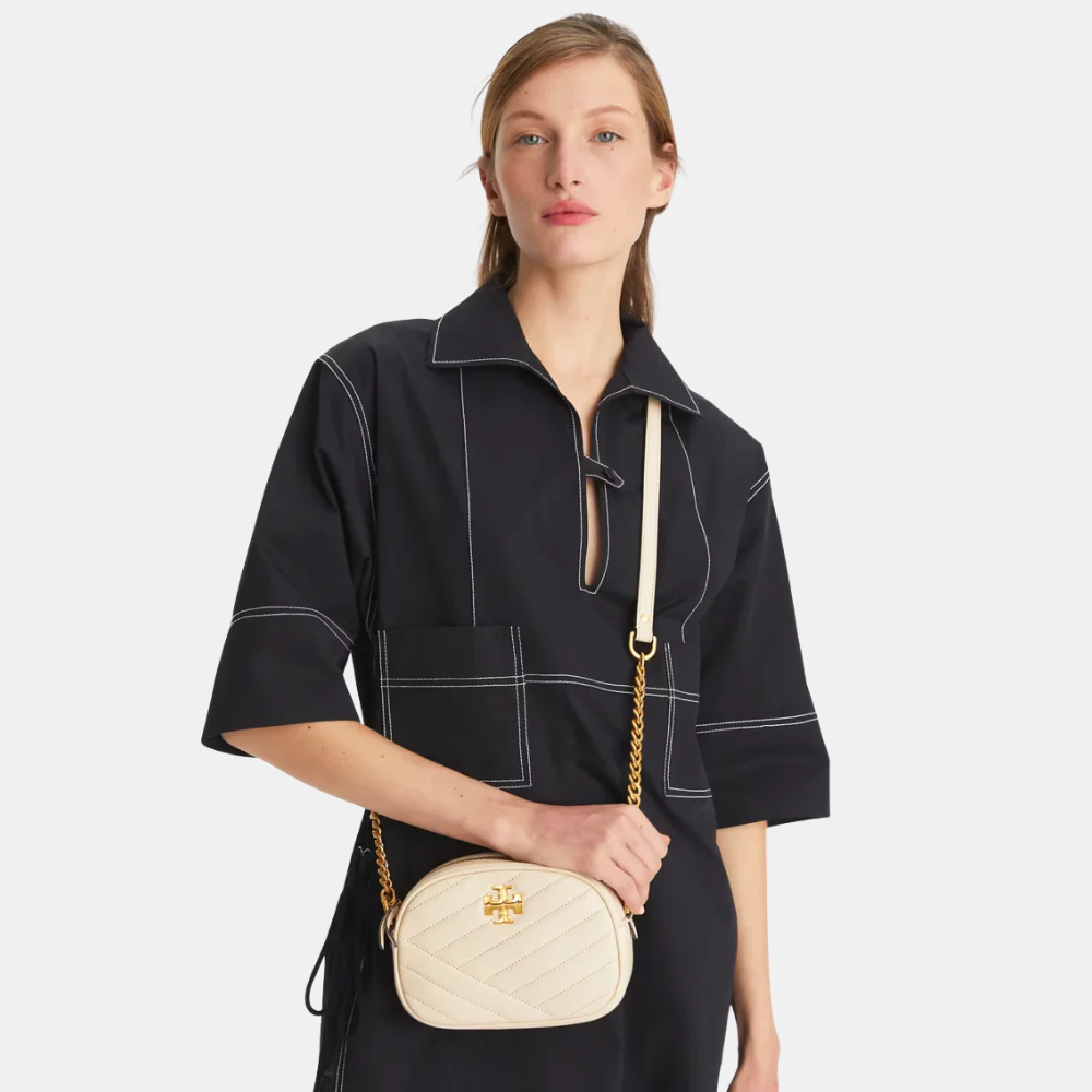 Tory Burch Kira Chevron Small Camera Bag