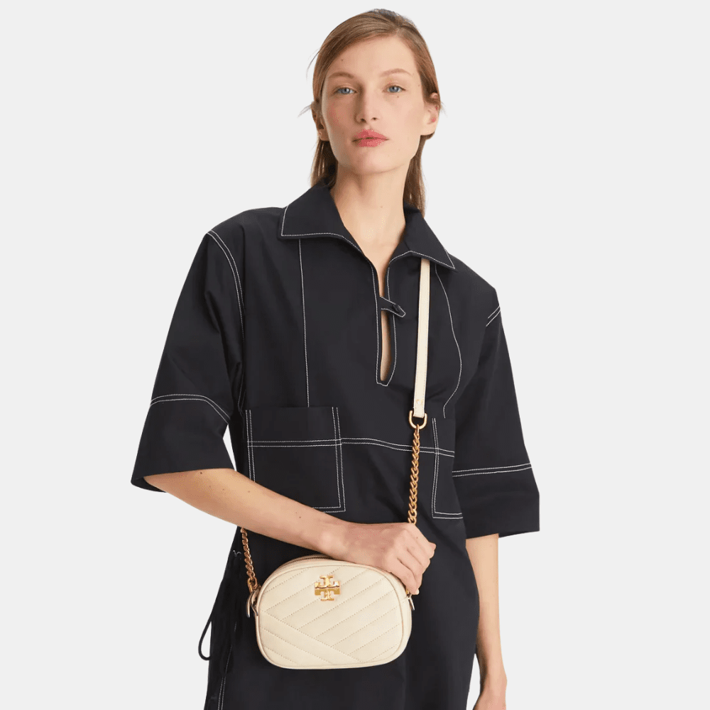 Tory Burch Kira Chevron Small Camera Bag - DIVA ONLINE STORE