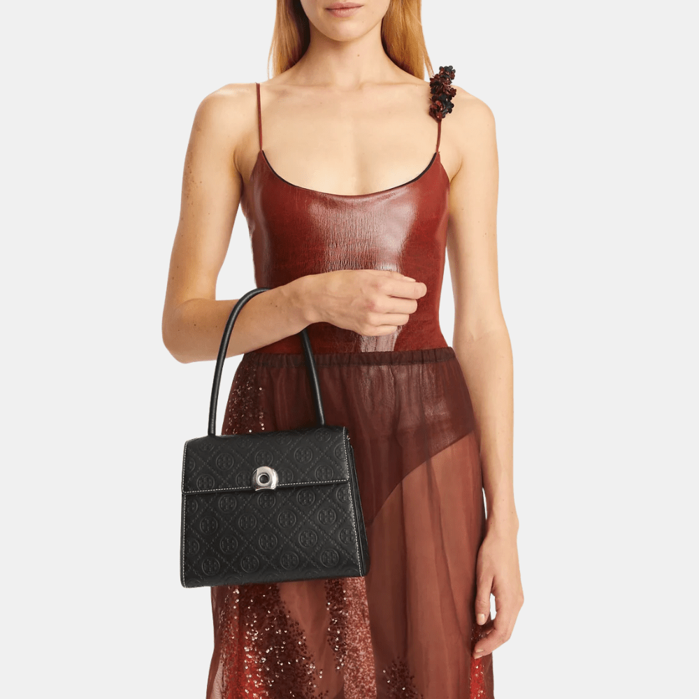 Tory Burch Small Deville T Monogram Tote Bag - DIVA ONLINE STORE