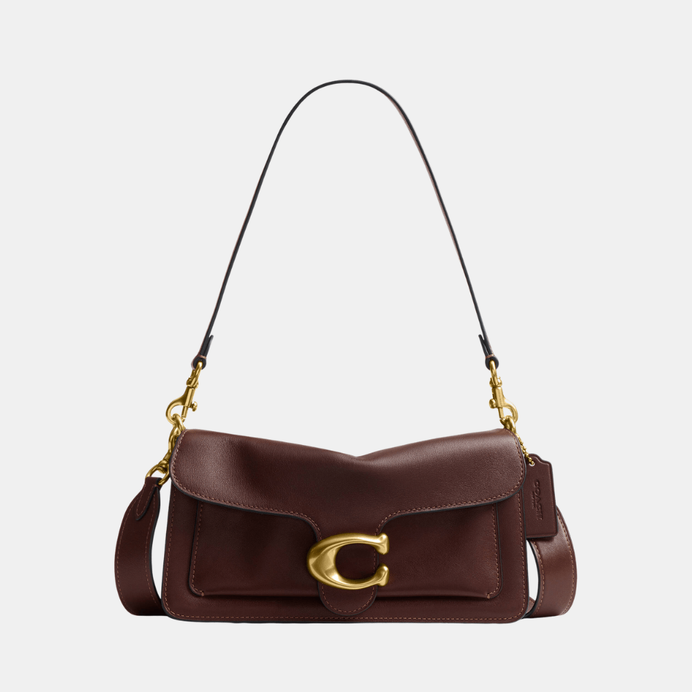 Coach Tabby 26 Shoulder Bag In Soft Grain Leather (Maple) - DIVA ONLINE STORE